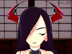 In This Anime Hentai, Friedrich Der Grosse Fucks In Pov Fantasy Scene From Azur Lane