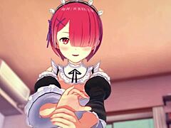 loving ram rides you romantically in re zero 😘