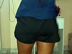 Hot brunette invites me for an intimate anal session