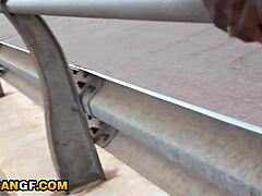 bratty african hottie pov pussy wrecked by white boyfriend in the park