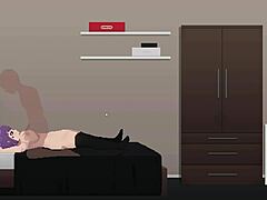 Милые жнецы появляются в комнате, исследуя свои анимированные хентай приключения вместе в весёлой истории