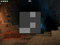 Alex gets double creampie in hornycraft parody