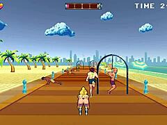 Roller babe endures intense outdoor bdsm with muscular guys