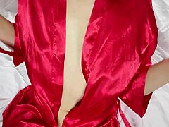 Amateur wife caught cheating with toys, moaning in orgasm