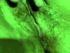 BBW wife experiences pet play orgasm!