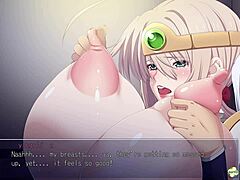 I play with my huge tits, Ingrid