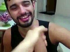 Is Marcos Goiano's massive blowjob on that huge gay cock leading to a cum explosion?