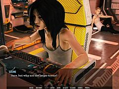 Emotional release inside her in hentai sex