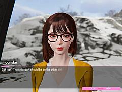 Loving challenge in anime game