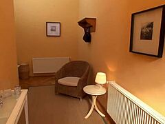 Cock-addicted teen hottie Akasha Cullen swallows delivery guy's load in POV deepthroat