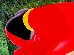 Elastigirl gets fucked hard on a secret mission in this full movie