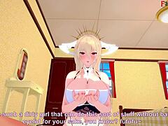 implacable blowjob in azur lane fantasy unfolds in wild 3d hentai