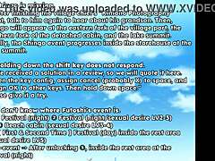 why does old man cum inside tanned girl natsuki ass in public gangbang creampie?