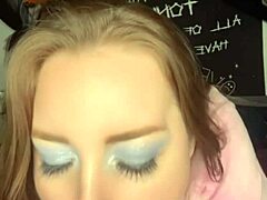 Horny Slut Sucks And Masturbates Her Wet Pussy With Toys, Needing Dick Bad!