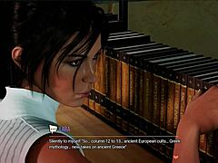 Playing Croft Adventures Lust Path With Big Tits And Shaved Pussy.