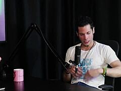 Gang Bang In Elevator With Crossdressing And Swingers