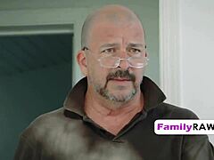 Horny stepsis gets her tight snatch filled up by bro!