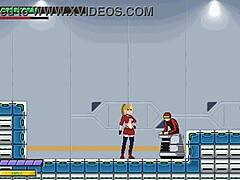 Cute Blonde Engages In Hentai Sex With Men In Forby Act New Erotic Game