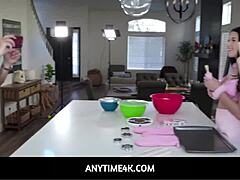 Anytime4k features Alex Coal and Marcus London in freeuse teen baking show scene.