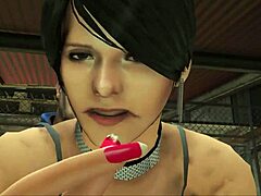 Can You Believe Cristina Gets Fucked By Two Mechanics In The Workshop?