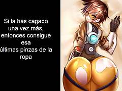 Tracer Overwatch Femdom Joi Anal Assfucking Dildo Toys Hentai Anime Instructions