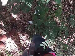 why did you drag me into the woods for this blowjob?