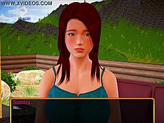 My new family episode 439 with brunette and redhead in game setting
