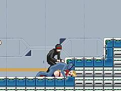 Cute Blonde Engages In Hentai Sex With Men In Forby Act New Erotic Game