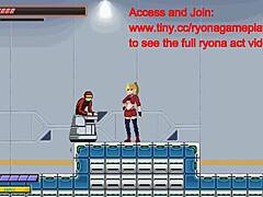 Cute Blonde Engages In Hentai Sex With Men In Forby Act New Erotic Game