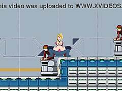 Cute Blonde Engages In Hentai Sex With Men In Forby Act New Erotic Game