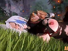 Shenhe in anime hentai action. 😏