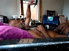 Thot in Texas shares her homemade ebony threesome with shaved, wet pussy and virgin milf.