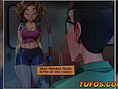 Hot Brazilian nerd strips panties in dark metro, cumming wildly at train's end!