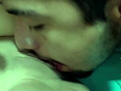 Close-up fuck with big tits friend