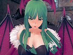 omg this 3d cartoon pilot with morrigan sends us to a fantasy world for wild hentai fucking scenes 😈🔥