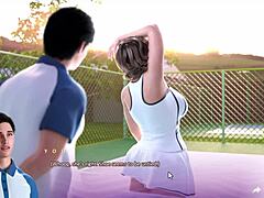 In Apocalust Episode 1, Evelyn Feels Strange While Facing A Monster Cock And Big Tits Hentai Action