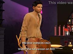 Dinner date preview in 3d hentai