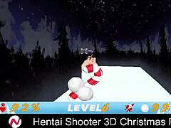 hentai shooter 3d christmas party fun