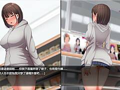 I feel so exposed and thrilled wanting to become an exhibitionist in this night walk anime game hentai adventure.