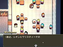 In this hentai game, my friend gets fucked on the beach with a monster cock. 😈