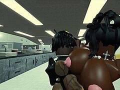 Roblox player says, Fucking hot black nun now.