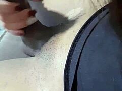 Fucking her pussy and cumming in her ass