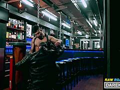 Extreme macho German leather 3-way