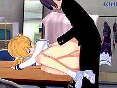 CHIaki KANDA and KOTONE HARA ENGAGE in INTENSE SEX in ATSUMARE FUSHIGI KENKYUUBU HENTAI