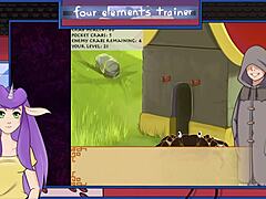 Avatar The Last Airbender Four Elements Trainer Part 36 Blonde Tits