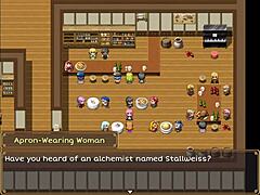 Horny Client Grabs Waitress Tits in Massage - Philana Elixir Part 2