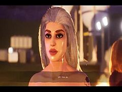 I gave Shey a blowjob in 3D anime hentai