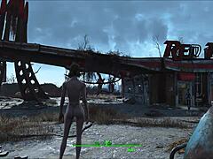 fallout 4 power armor and fuck with brunette anime hentai game cartoon