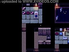 Tanned girl Natsuki in hentai game episode 6