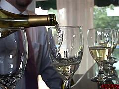 short hair blonde babe rides massive cock in wild orgy... unreal! 🔥